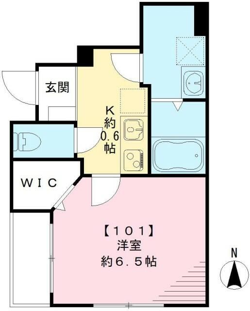 カーサ アルプスの間取り写真