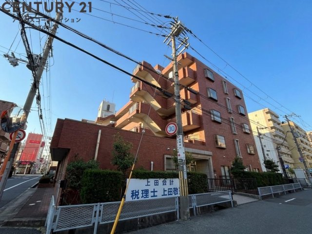 建物外観　エレベータ付きで、ベビーカーや重い荷物があっても便利！