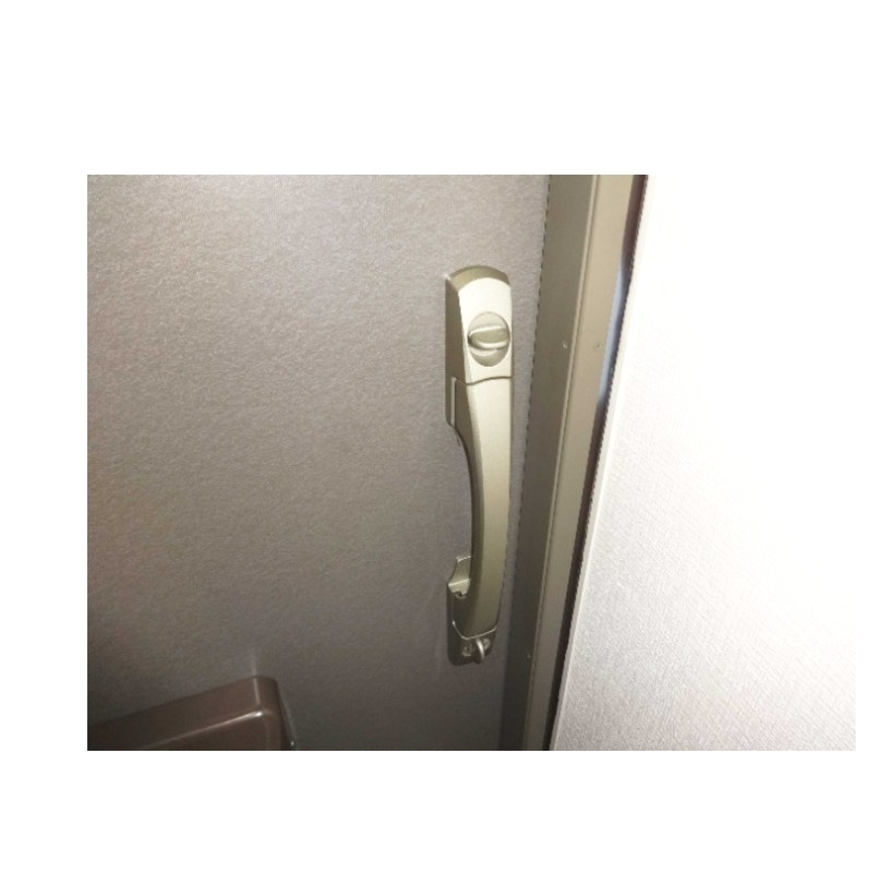 セキュリティ　ダブルロックドアです。