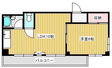 ビューハイツ清風台の間取り