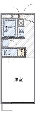 レオパレスm2の間取り