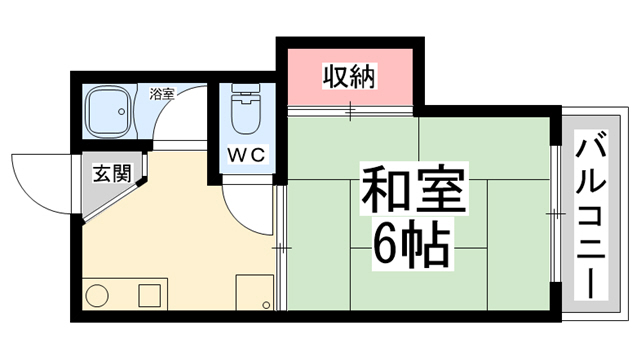 タートルハイツの間取り