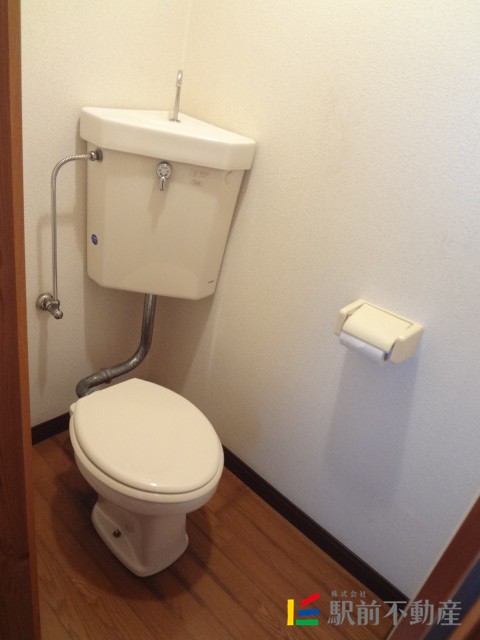 【朝倉市甘木のアパートのトイレ】