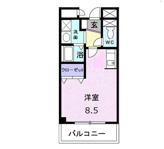 リーヴァ神石の間取り