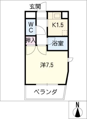 サンハイムの間取り