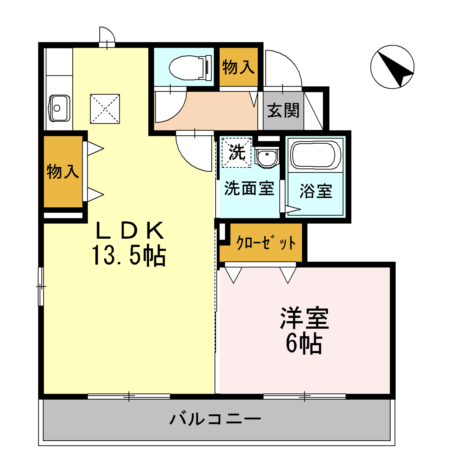 Cultivateの間取り