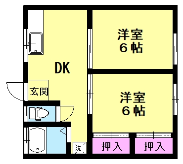 GPメゾンの間取り