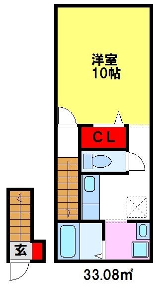 【ルミエール鳥栖の間取り】