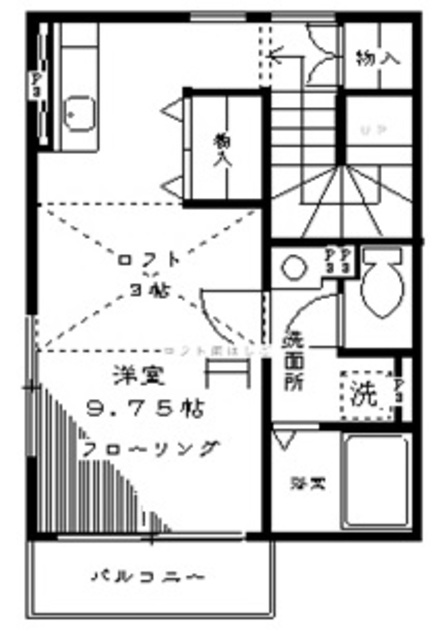 ラヴィエM・Aの間取り