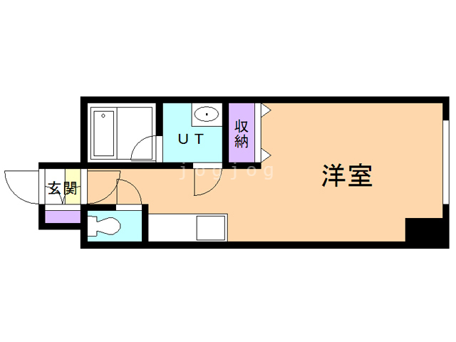 札幌市北区南あいの里のマンションの間取り