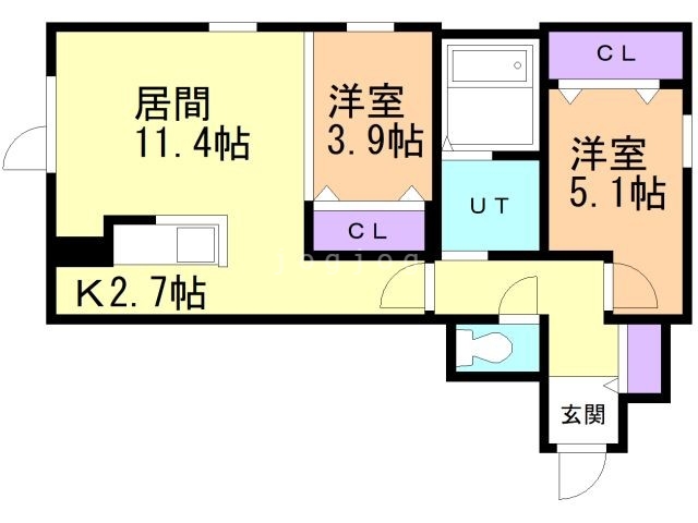 フィオリーノの間取り