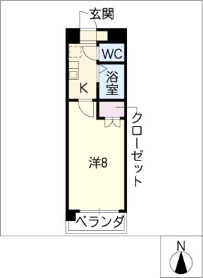 セントラルコート八田の間取り