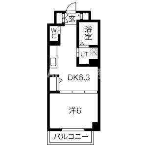 mv.imp大阪塚本の間取り