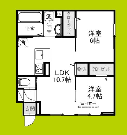 （仮）D-ROOM島本町桜井５丁目PJの間取り