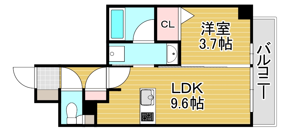 アーバネックス大阪城北の間取り