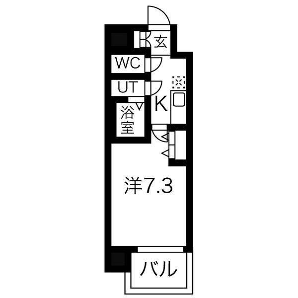 LIVIAZ SHIN-OSAKA Cielの間取り