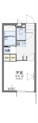 レオパレス琵琶湖の間取り