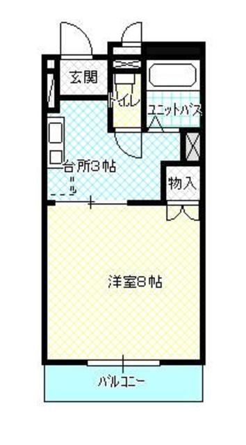 マーメイド壱番館の間取り