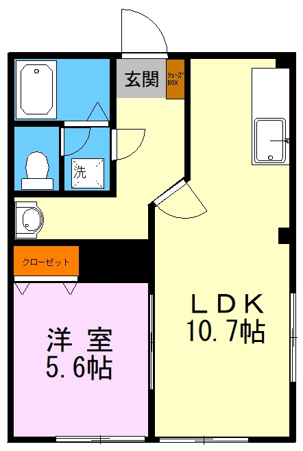 プランドール久具の間取り