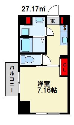 Prosperer折尾の間取り