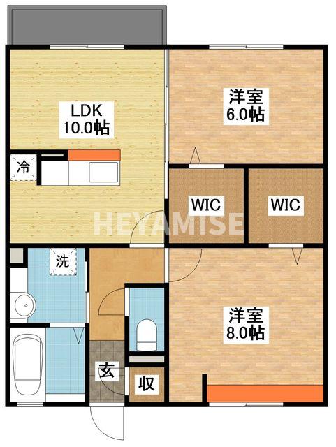 アルトピアーノIIの間取り