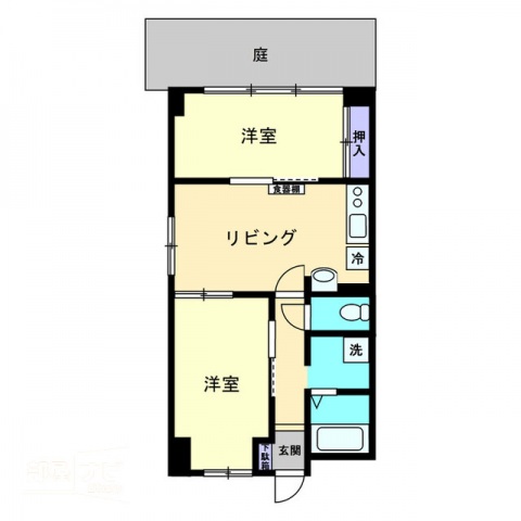 労住協第14ビル西宝町マンションの間取り