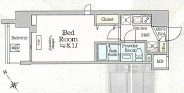 川崎市川崎区堀之内町のマンションの間取り