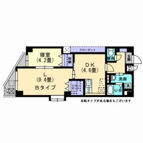 ヴェラヴィータ泉町IIIの間取り