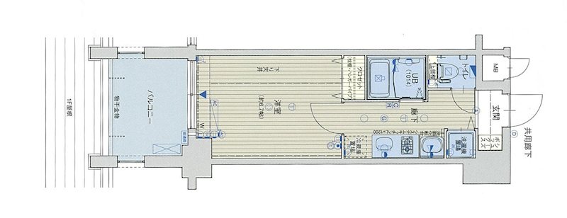 アスヴェル京都御所前IIの間取り