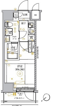 ＲＥＬＵＸＩＡ　ＧＲＡＮＤＥ横濱吉野町の間取り