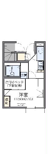 レオパレス幸玉の間取り