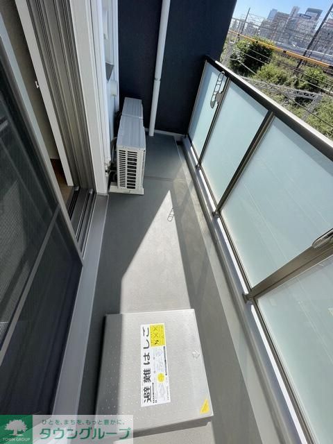 【名古屋市西区則武新町のマンションのバルコニー】