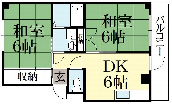 メゾンヴァンヴェールの間取り