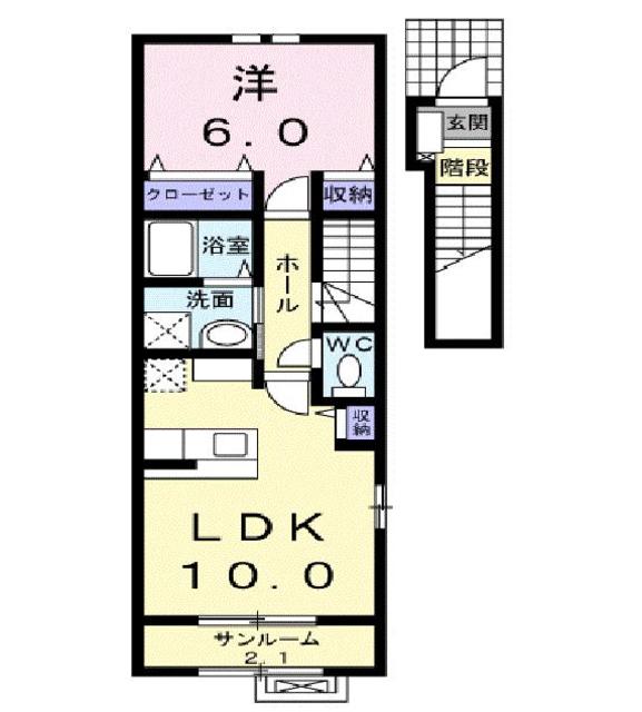 カーサ　アンビエンテの間取り