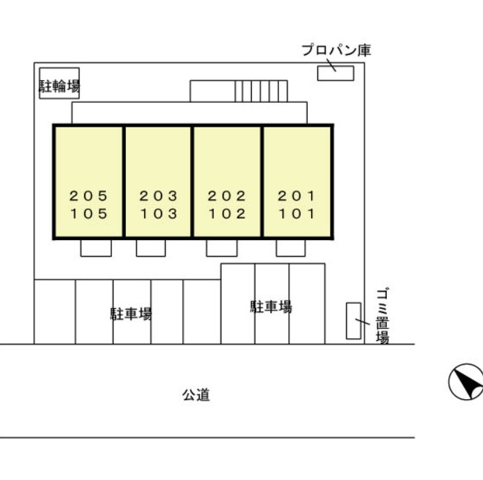 【べェルヴェルの駐車場】