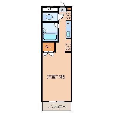 グレイス弐番館の間取り