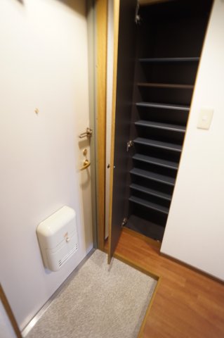 玄関　落ち着いた玄関です