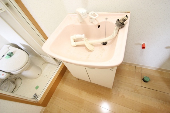 洗面設備　※別部屋の写真です