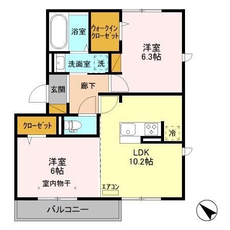 シエルドール_間取り_0