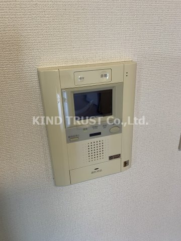 セキュリティ　モニター付きインターホンです