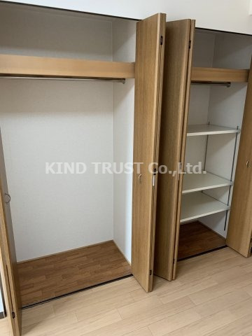 収納　豊富な収納スペースです