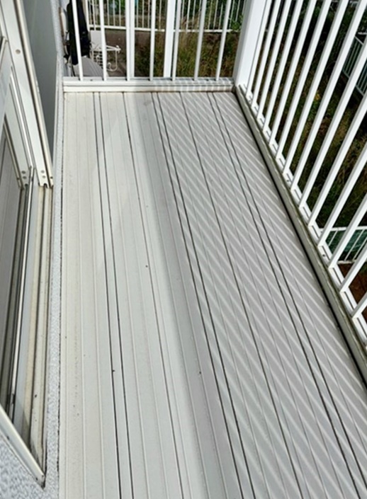 バルコニー　「b’CASA鹿島神宮re-born A棟」