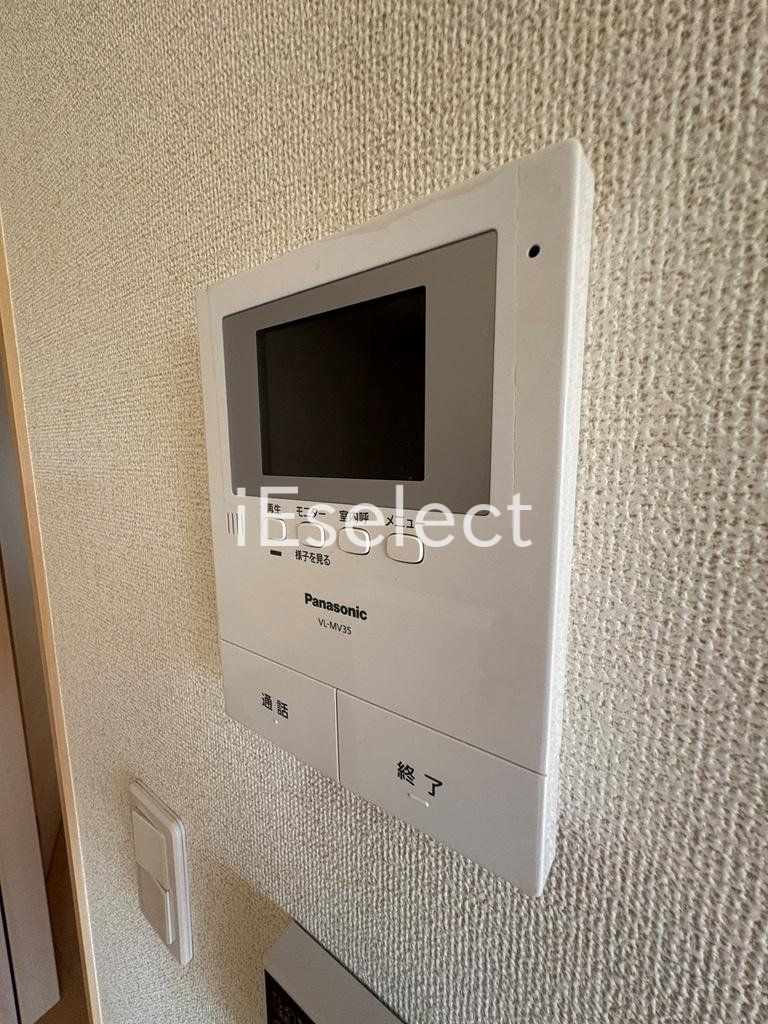 セキュリティ　TVモニターホン付きです
