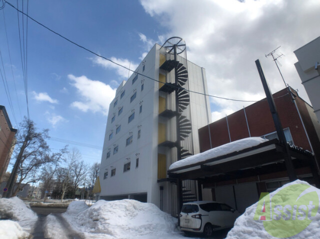 建物外観　札幌市北区北１２条「ＦＩＮＥＣＲＥＳＴＮ１２」
