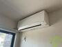 その他設備　立派なエアコンが付いているので、快適に過ごせそうですね。