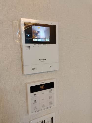 セキュリティ　TVモニターホン、オートロック解除