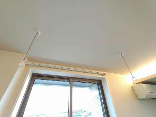 その他設備　室内物干し