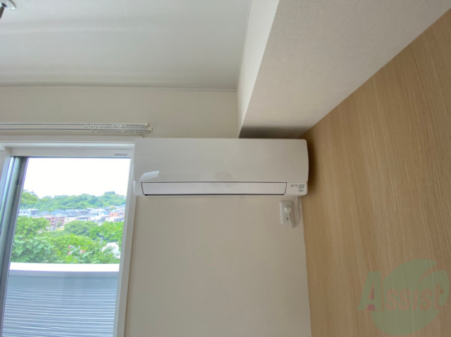 その他設備　エアコンが設置されているので、入居日から利用できます。