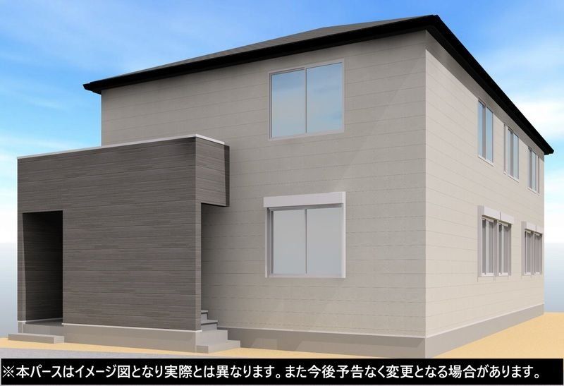 建物外観　完成パース