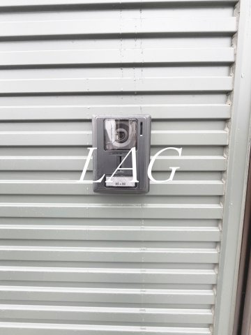 セキュリティ　モニター付きインターフォンです。